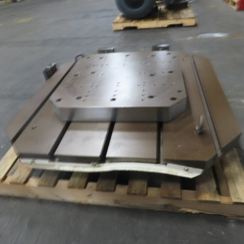 39-3/8" x 39-3/8" Machined Top T-Slot Work Holding Fixture Jig Table