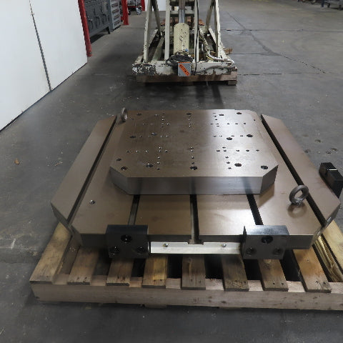 39-3/8" x 39-3/8" Machined Top T-Slot Work Holding Fixture Jig Table
