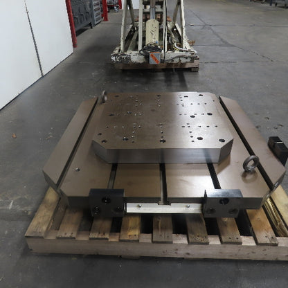 39-3/8" x 39-3/8" Machined Top T-Slot Work Holding Fixture Jig Table