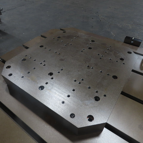 39-3/8" x 39-3/8" Machined Top T-Slot Work Holding Fixture Jig Table