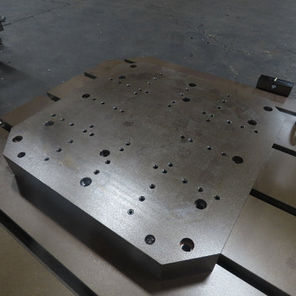 39-3/8" x 39-3/8" Machined Top T-Slot Work Holding Fixture Jig Table