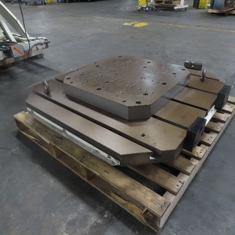 39-3/8" x 39-3/8" Machined Top T-Slot Work Holding Fixture Jig Table