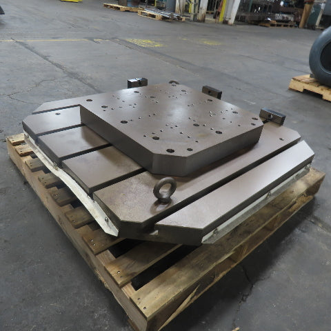 39-3/8" x 39-3/8" Machined Top T-Slot Work Holding Fixture Jig Table