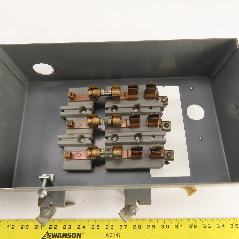 Federal FP233 30A Cover Operated Fusible Plug-In Bus Switch 3P 230VAC