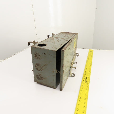 Federal FPE 100A Fusible Bus Plug Busway Disconnect Switch 240V 3P 25HP