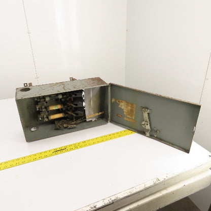 Federal FPE 100A Fusible Bus Plug Busway Disconnect Switch 240V 3P 25HP