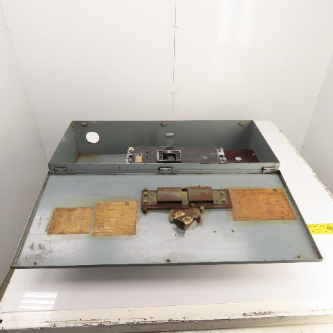 Westinghouse BP-MA 800A Plug-In Bus Plug Circuit Breaker Disconnect Switch 600V
