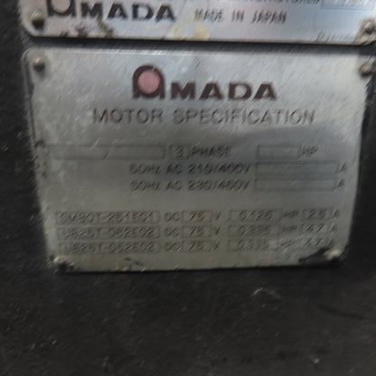 Amada FBD-1253 125 Ton x 10' CNC Press Brake 230/460V 3Ph Back Gauge