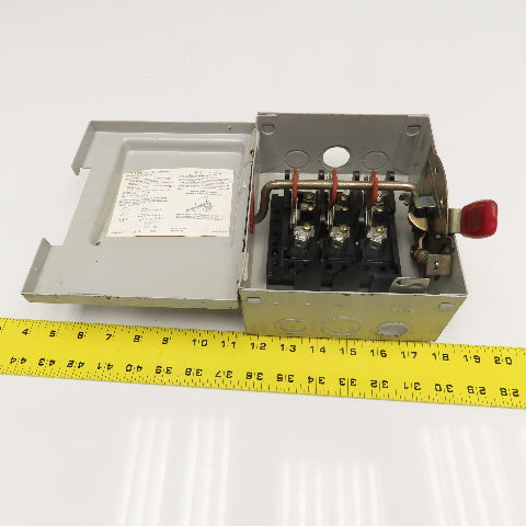 Challenger GD321NFC 30A 240VAC 3 Pole Non Fused Safety Disconnect Switch