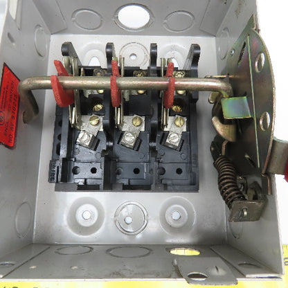 Challenger GD321NFC 30A 240VAC 3 Pole Non Fused Safety Disconnect Switch