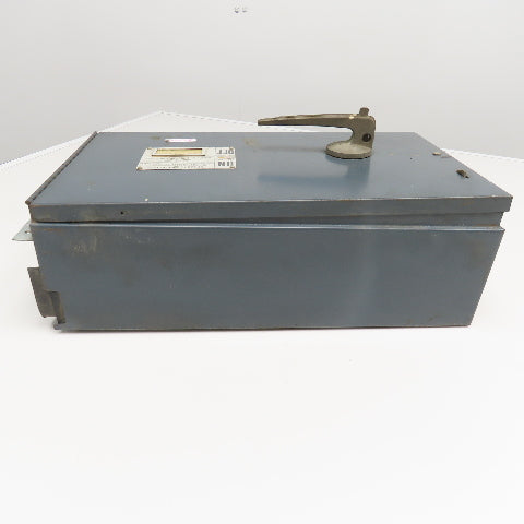 General Electric QMR364 200A 3 Pole Fusible Bus Disconnect Switch 600V 100Hp