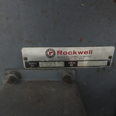 Rockwell 34-450 10" Unisaw Table Saw 220/240V 3Ph W/ Tilt Arbor