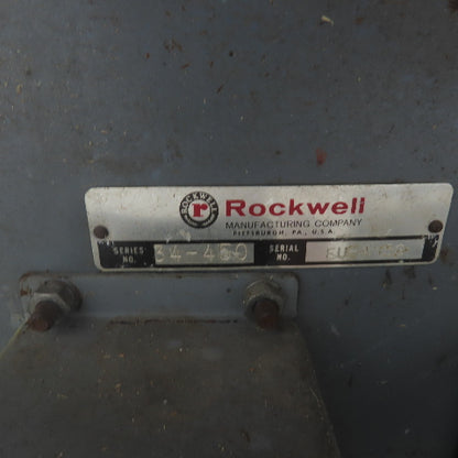 Rockwell 34-450 10" Unisaw Table Saw 220/240V 3Ph W/ Tilt Arbor