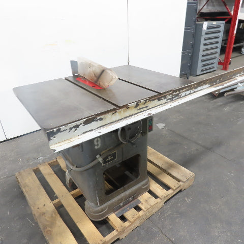 Rockwell 34-450 10" Unisaw Table Saw 220/240V 3Ph W/ Tilt Arbor