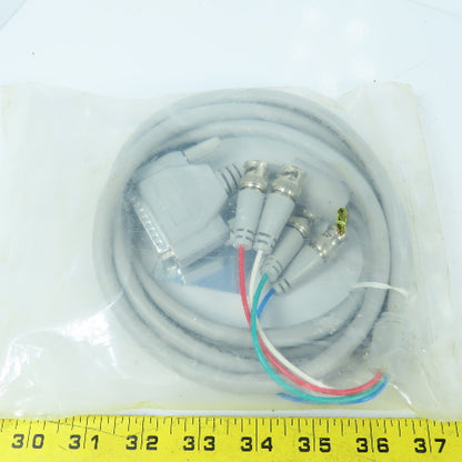 Foxboro P0971FB I/A Series Video Cable 13W3/4BNC 8'