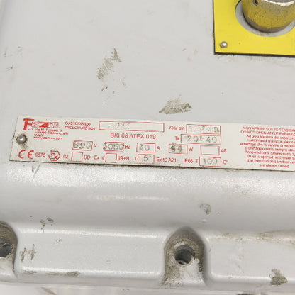Feam BKI 08 ATEX 019 12" x 20" x 8" Hazardous Location Electrical Enclosure