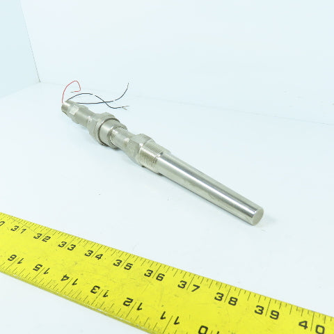 Rosemount 79-826-1006-316SS Stainless Temperature Transmitter Probe 12-1/4" OAL