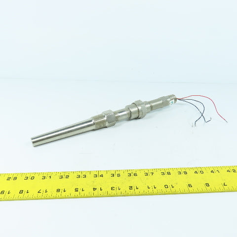 Rosemount 79-826-1006-316SS Stainless Temperature Transmitter Probe 12-1/4" OAL