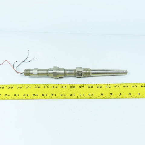 Rosemount 79-826-1006-316SS Stainless Temperature Transmitter Probe 12-1/4" OAL