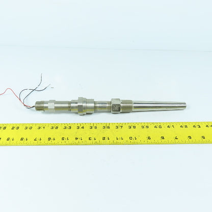 Rosemount 79-826-1006-316SS Stainless Temperature Transmitter Probe 12-1/4" OAL