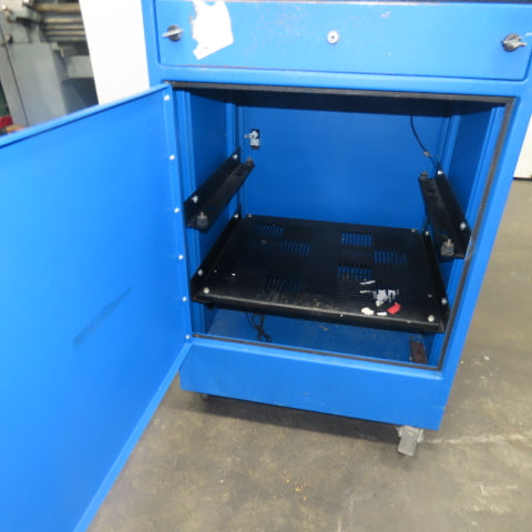 ITS Enclosures IS662828-12-B-21 Mobile Computer Cabinet Enclosure 28"x 28"x 70"