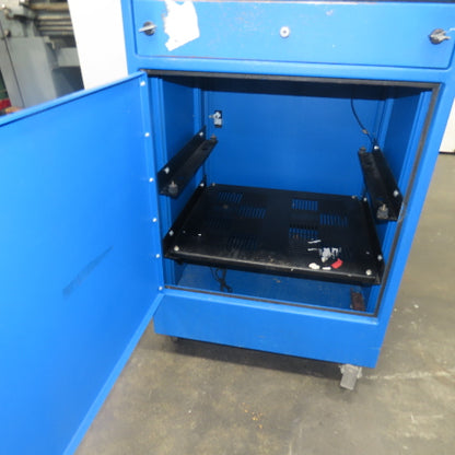 ITS Enclosures IS662828-12-B-21 Mobile Computer Cabinet Enclosure 28"x 28"x 70"