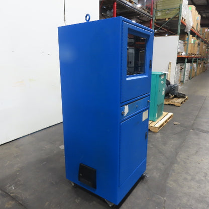 ITS Enclosures IS662828-12-B-21 Mobile Computer Cabinet Enclosure 28"x 28"x 70"