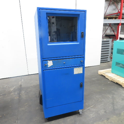 ITS Enclosures IS662828-12-B-21 Mobile Computer Cabinet Enclosure 28"x 28"x 70"