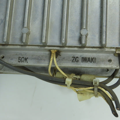 Iwaki 5 Ohm k Plate Resistor Assembly 12" x 5-1/2"