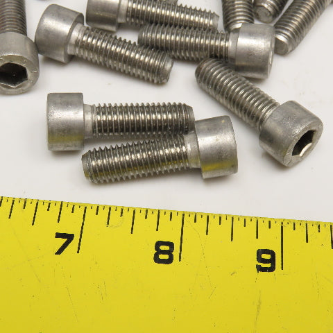 Vibo M10x 1.5 x 30mm Stainless Steel A2.70 Grade Socket Head Cap Screw Lot Of 17