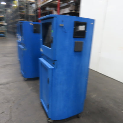 ITS Enclosures IS602826-12-B Mobile Computer Cabinet Enclosure 28"x 26"x 64"