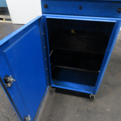 ITS Enclosures IS602826-12-B Mobile Computer Cabinet Enclosure 28"x 26"x 64"
