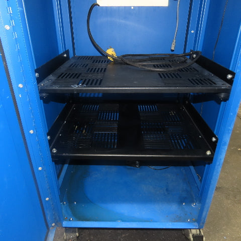 ITS Enclosures IS602826-12-B Mobile Computer Cabinet Enclosure 28"x 26"x 64"