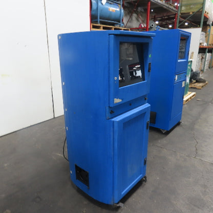 ITS Enclosures IS602826-12-B Mobile Computer Cabinet Enclosure 28"x 26"x 64"