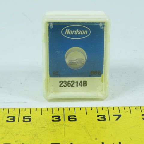 Nordson 236214B AE 00B Replacement Hot Melt Nozzle .014