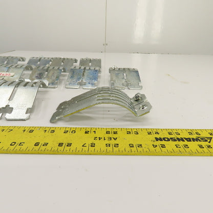 Caddy Rigid 3" IP 3-1/2" CT Strut Pipe Conduit Clamp Lot Of 13
