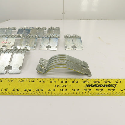 Caddy Rigid 3" IP 3-1/2" CT Strut Pipe Conduit Clamp Lot Of 13