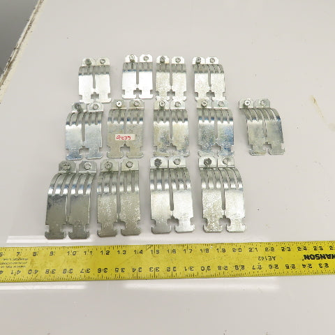 Caddy Rigid 3" IP 3-1/2" CT Strut Pipe Conduit Clamp Lot Of 13