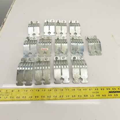 Caddy Rigid 3" IP 3-1/2" CT Strut Pipe Conduit Clamp Lot Of 13