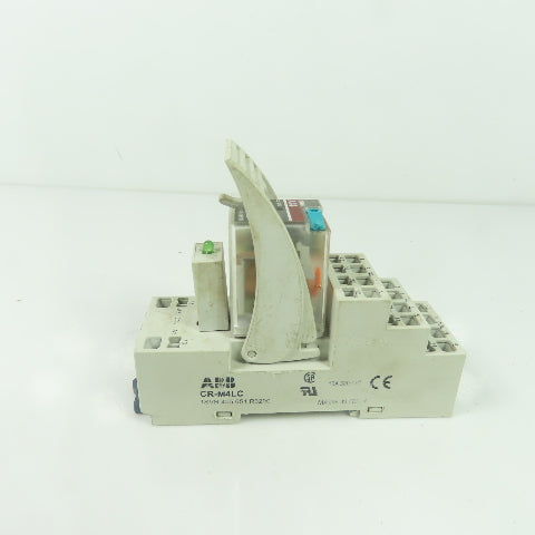 ABB CR-M024DC4G Mini Relay 24VDC W/ CR-M4LC Base