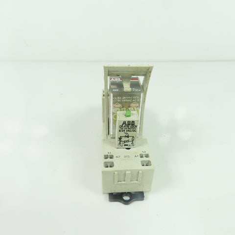 ABB CR-M024DC4G Mini Relay 24VDC W/ CR-M4LC Base