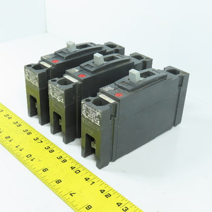 GE General Electric THED113020 20A Single 1-Pole Circuit Breaker 277VAC Lot Of 3