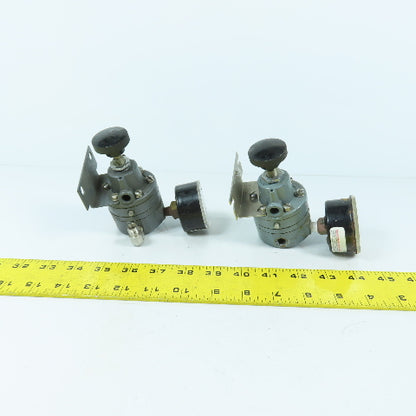 Spring House Penna 41-30 Air Pressure Regulator W/ 0-30PSI 1/8" Gauge Lot/2