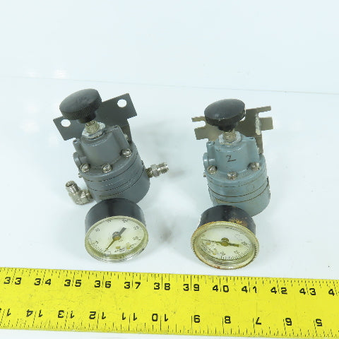 Spring House Penna 41-30 Air Pressure Regulator W/ 0-30PSI 1/8" Gauge Lot/2