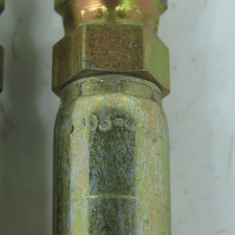 Eaton 3903-06546 3/8" Straight Swivel Fitting Hose Coupling JIC 37 Deg Lot/3