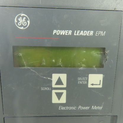 GE General Electric PLE3PNLDG Power Leader EPM 277V 10A Electronic Power Meter