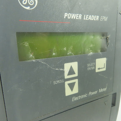GE General Electric PLE3PNLDG Power Leader EPM 277V 10A Electronic Power Meter
