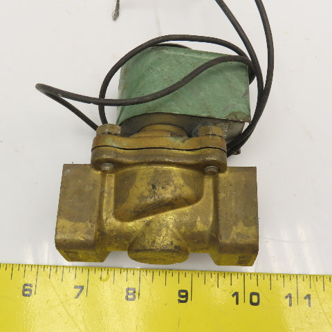 ASCO 8210A9 3/4" NPT Solenoid Valve 115V WOG 125PSI