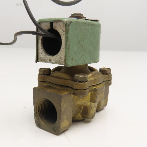 ASCO 8210A9 3/4" NPT Solenoid Valve 115V WOG 125PSI