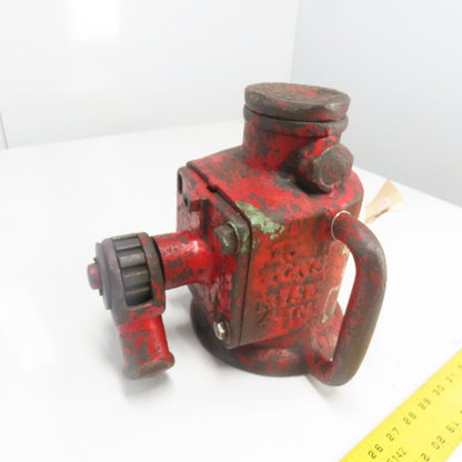 Vintage 4-Ton 8000LB Hydraulic Bottle Jack 4" Rise